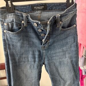 Liverpool Jeans Company High Rise Blue Denim